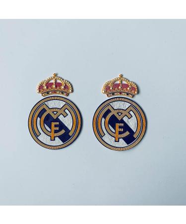 2 Piece Real Madrid Logo Badge Iron on Football Patch Bale Benzema Hazard - Buy Online on GoSupps.com