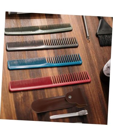 Angoily 2pcs Razor Holster Handbag - Premium Leather Storage for Double Edge Razors | International Shipping Available - Buy Online on GoSupps.com