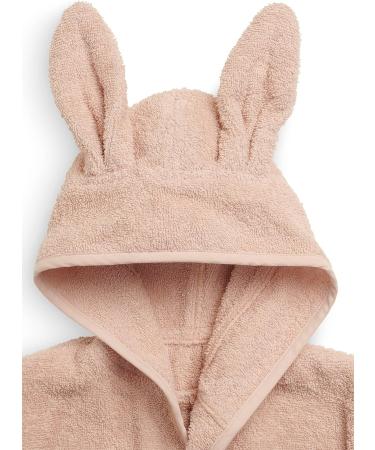 Jollein Baby Bathrobe for 1-2 Years - Soft Ash Green & Pink for 12-24 Months | International Shipping Available - Buy Online on GoSupps.com