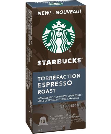 Starbucks by Nespresso Espresso Roast Nespresso Coffee Capsules Original Line Compatible 5 X 10 Nespresso Coffee Pods 50 Count Espresso 10 count (Pack of 5) - Buy Online on GoSupps.com