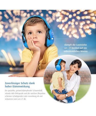 Reer Girls Ear Protection - Comfortable Blue Hearing Protection for Kids - 1 Piece - Buy Online on GoSupps.com