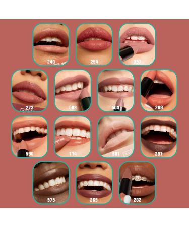 3INA Makeup Lipstick 273 - Warm Brown Matte Lip Color with Vitamin E & Shea Butter - Long Lasting, Creamy Texture - Vegan & Cruelty Free - Buy Online on GoSupps.com