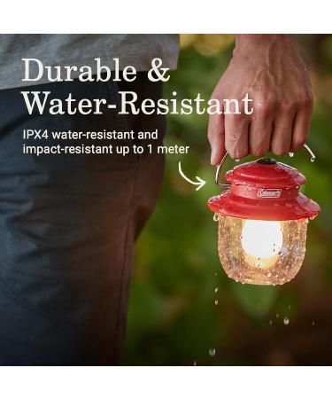 Coleman Classic LED Lantern 300l Red - Best Camping Light for Outdoor Adventures - Buy Online on GoSupps.com