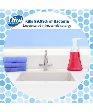 Dial Antibacterial Foaming Hand Wash Power Berries 7.5 oz - Pack of 8 - Buy Online on GoSupps.com
