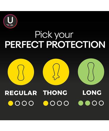 U by Kotex Barely There Thin & Flexible Liners Regular 50 ct - Shop Now - Buy Online on GoSupps.com