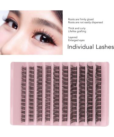 Individual Lashes DIY Synthetic Fibre Individual Lashes Cluster Thick Strong Adhesive for Makeup (DIY-SET-002) - Buy Online on GoSupps.com