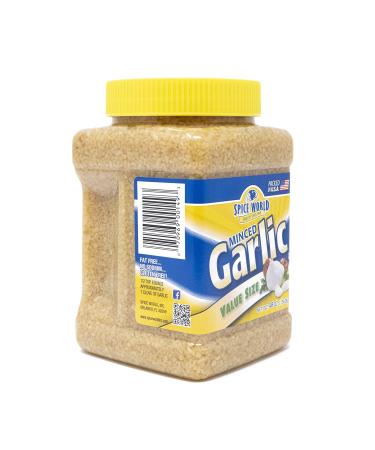Spice World Fat Free Minced Garlic 48oz - Premium Garlic for Flavorful Dishes | Buy Online - Buy Online on GoSupps.com