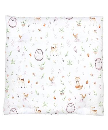 TupTam Baby Changing Mat with 2 Terry Cloth Covers - 76x76 cm - Clearing/Deer Pattern - International Shipping Available - Buy Online on GoSupps.com
