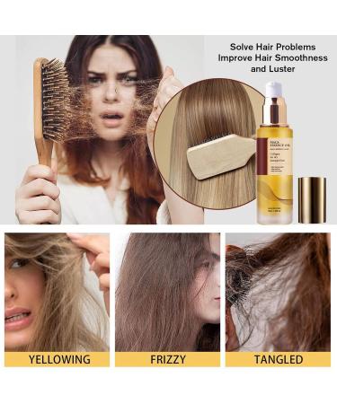 Moreeulsi 50ml Moroccan Hair Care Oil Cold Pressed Maca Essence Argan Oil Hair Oil For Dry Damaged Hair Argan Oil Hair Oil For All Hair Types Natural Anti-dry Frizz Moisturizes Hair Oil - Buy Online on GoSupps.com