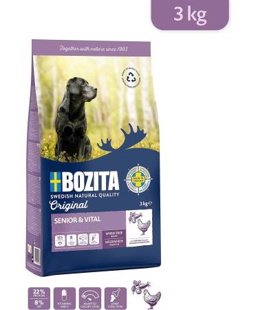 Bozita Dog Original Adult Senior 3 kg - Buy Online on GoSupps.com