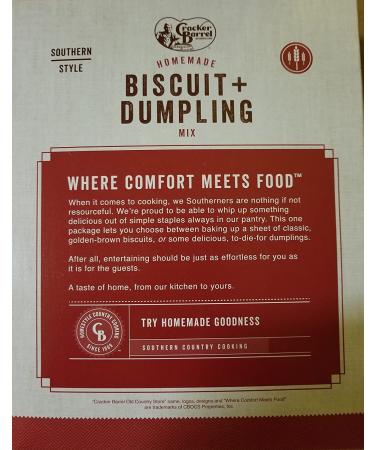 Cracker Barrel Biscuit & Dumpling Mix 2 lb - Authentic Southern Flavor - Buy Online on GoSupps.com