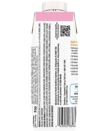 Boost Very High Calorie Nutritional Drink  Creamy Strawberry - No Artificial Colors or Sweeteners  8 Fl Oz (Pack of 12) - Buy Online on GoSupps.com
