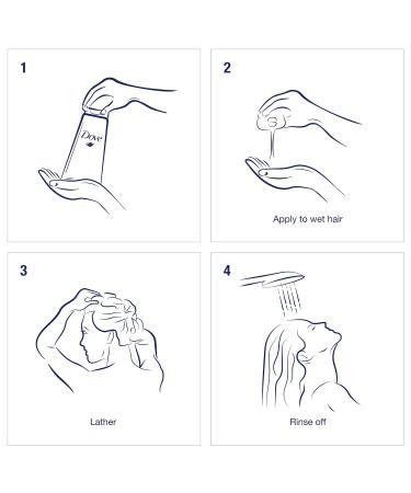 Dove Dermacare Scalp Anti-Dandruff Shampoo 12 oz Pack Of 6 - Soothing Moisture Formula - Buy Online on GoSupps.com