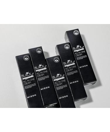 MIZON Black Snail All In One Cream - Premium Korean Skin Care for Intensive Repair and Moisturizing - Snail Mucin Extract for Wrinkle and Firming Care - 35ml - Buy Online on GoSupps.com