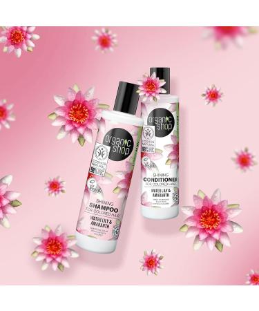 Organic Shop Apr s-shampoing brillant pour cheveux color s n nuphar et amarante (280 ml) Apr s-shampoing 280 ml (Lot de 1) - Buy Online on GoSupps.com
