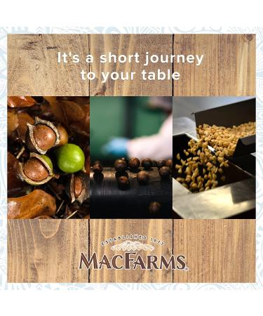 MacFarms Sea Salt Macadamia Nuts - 4 oz (Pack of 3) - Premium Hawaiian Nuts with Sea Salt - Healthy Snack Option - Buy Online on GoSupps.com