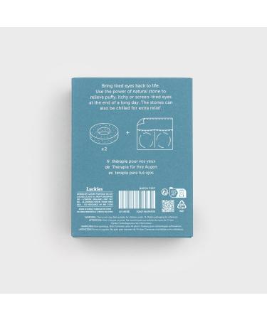 Mello Stone Eye Masks - Best Relaxation & Self Care Gifts for Women | Reusable Under Eye Patches for Puffy Eyes & Dark Circles - Buy Online on GoSupps.com