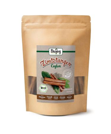 Biojoy ORGANIC Ceylon cinnamon sticks 8-12 cm (250 g) whole approx. 50 pieces (Cinnamomum verum) 250 gr