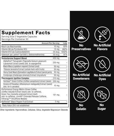 Test X180 Surge Testosterone Booster - Build Muscle Burn Fat Lower Estrogen | Force Factor 60 Capsules - Buy Online on GoSupps.com