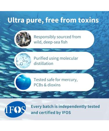 Igennus Vegepa Omega 3 Wild Fish Oil & Evening Primrose Oil Blend, 560 mg EPA Plus GLA, 60 Small Softgels Unflavored 60 Count (Pack of 1) - Buy Online on GoSupps.com