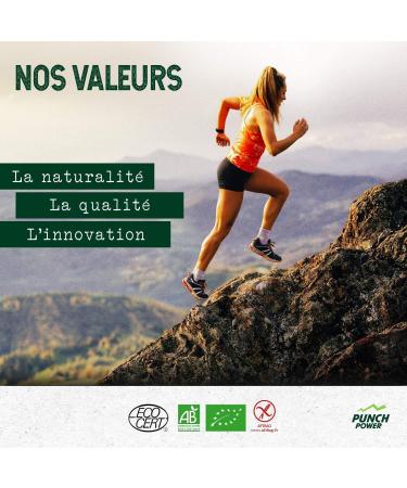 PUNCH POWER - Punchy Bar Multifruits - Pr sentoir 40 barres x 30g - Barre n rg tique sport - Marque Fran aise - Buy Online on GoSupps.com