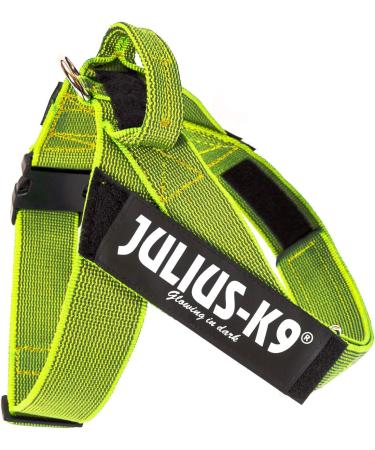 Julius-K9 Belt Harness XL/2 Neon Grey - Durable Stylish & Comfortable Pet Gear for International Shipping - Buy Online on GoSupps.com