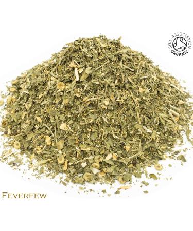 Organic Feverfew Pure Herbal Infusion (25 Unbleached Tea Bags - 50g) - Buy Online on GoSupps.com