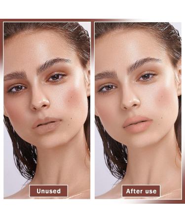 AWCCXMYM Nude Lipstick Matte - Waterproof Long-Lasting Lip Stain Set | 24-Hour Translucent Glossy Finish - #607 White Peach & #609 Flesh Pink - Buy Online on GoSupps.com