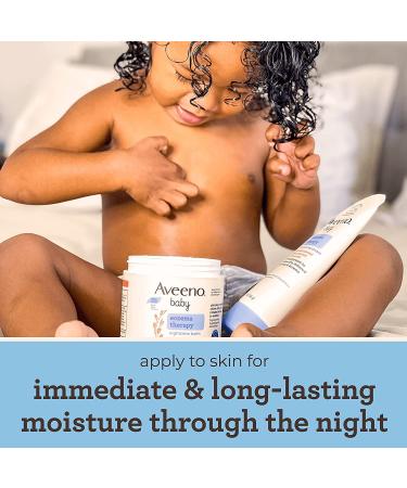 Aveeno Baby Eczema Therapy Nighttime Balm | Colloidal Oatmeal & Ceramide | Soothes Dry, Itchy Skin | Hypoallergenic, Fragrance-Free | Travel Size - 1 oz - Buy Online on GoSupps.com