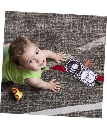 Shop Abaodam 8-Page White Fabric Baby Toy Book | Soft Engaging Children's Book for Toddlers | Perfect Baby Gift - International Shipping Available - Buy Online on GoSupps.com