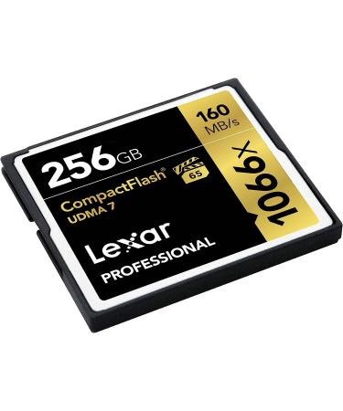 Lexar Professional 1066x 256GB CompactFlash Card | Up to 160MB/s Read | Ideal for Professional Photographers and Videographers - Buy Online on GoSupps.com