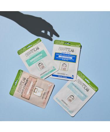 Dermolab AntiAging Plus+ mask for face and neck lifting effect anticedimentoml42 for natural skin hyaluronic acid - Buy Online on GoSupps.com