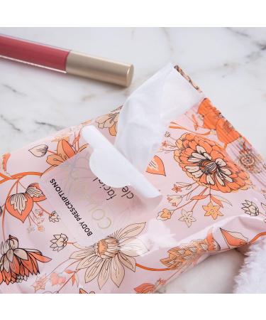 Coconut Vitamin C Rosehip & Collagen Facial Cleansing Wipes - 120 Towelettes by Beauty Concepts - Buy Online on GoSupps.com