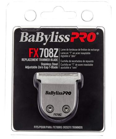 BaBylissPRO Barberology FX708Z Stainless Steel T-Blade - Replacement Blade for FX788RG & FX788S - Buy Online on GoSupps.com