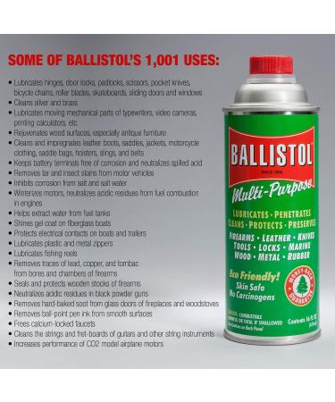 Ballistol Multi-Purpose 16 oz Can with Sprayer - Lubricant, Cleaner, Protectant - Buy Online on GoSupps.com