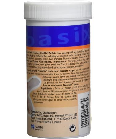 Nutrafin A7183 Basix Floating Goldfish Pellets 85g (3-Ounce) - Buy Online on GoSupps.com