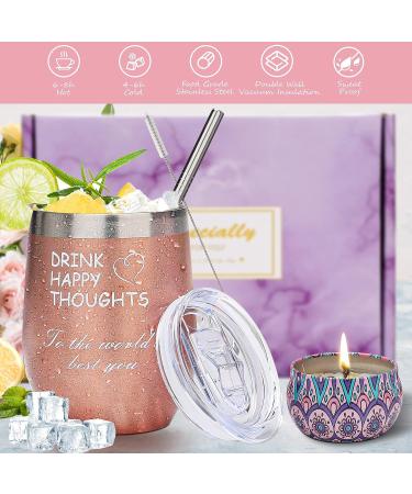Spa Relaxation and Self Care Gift Box for Women - Perfect Birthday, Friendship, Get Well Soon, or Just Because Gift for Mom, Sister, Wife - Includes Tumbler, Guasha Tools, and Bracelet - Buy Online on GoSupps.com