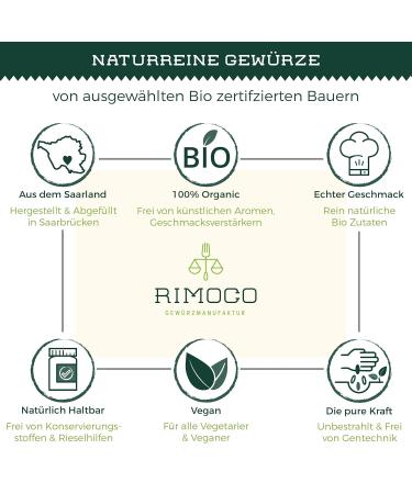 Rimoco Gift Set 'Flavors' | Cookbook & Exotic Spices: Green Pepper Ras El Hanout & Black Cardamom - Perfect for Food Lovers - Buy Online on GoSupps.com