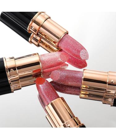 Rubu22a 6 pieces lip makeup moisturizing shine shimmering with glossy surface lip care for moisturizing lips vegan A 6 pieces A 003 g 300er Pack - Buy Online on GoSupps.com