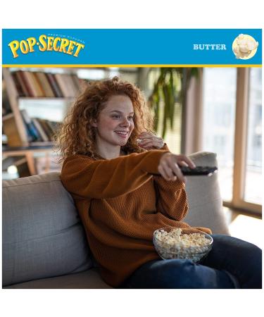 Pop Secret 100 Calorie Butter Flavor Microwave Popcorn Snack Bags - 12 Pack (13.44 oz) - Buy Online on GoSupps.com