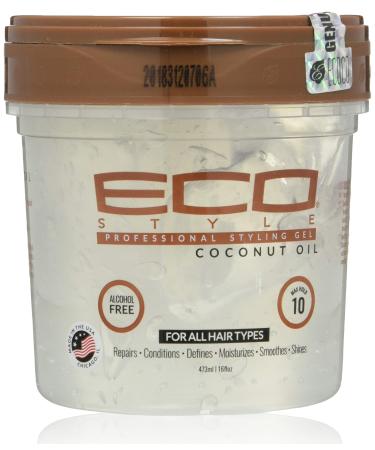 Eco Styler Coconut Oil Styling Gel 16oz 473 ml 473.2 ml (Pack of 1)