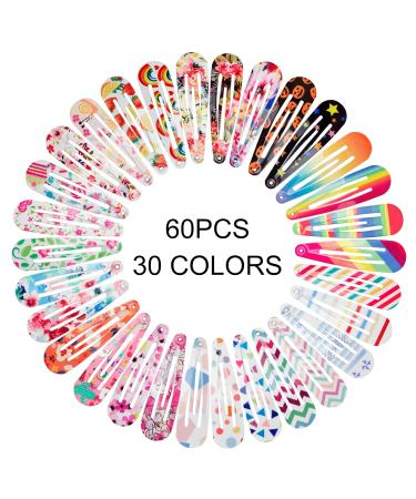 ZOYLINK 60-Piece Hair Clips for Girls - Durable 5 cm Children's Hair Accessories - Buy Online on GoSupps.com