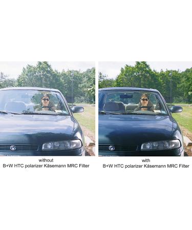 B+W 82mm Circular Polarizer Filter - HTC Kaesemann, 16-Layer MRC Coating, Photography Filter - Buy Online on GoSupps.com