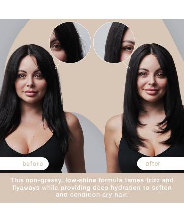 CRVFT Daily Leave-in Conditioner for Women - Hair Serum & Moisturizer for Dry & Damaged Hair - Anti-Frizz Argan Oil - 3.38oz - Buy Online on GoSupps.com