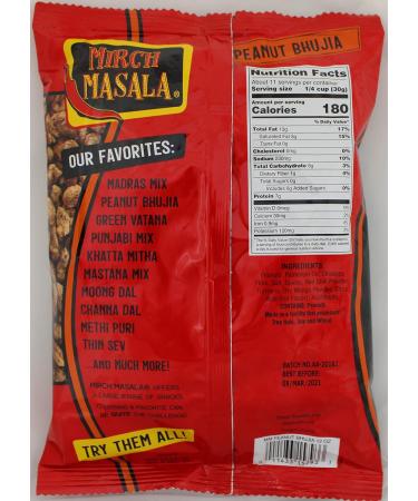 Mirch Masala Snacks Peanut Bhujia 12oz. - Buy Online on GoSupps.com