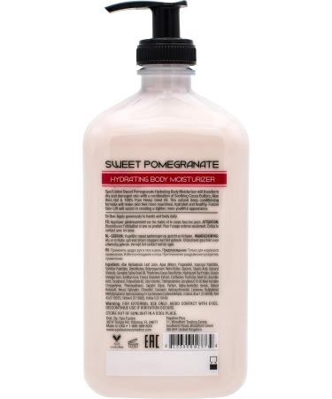 Buy SpaFusion Sweet Pomegranate Moisturizer 18.75oz | Hydrating & Nourishing Skin Care | International Shipping Available - Buy Online on GoSupps.com