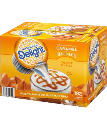 International Delight Caramel Macchiato Creamer -- 192 per case.