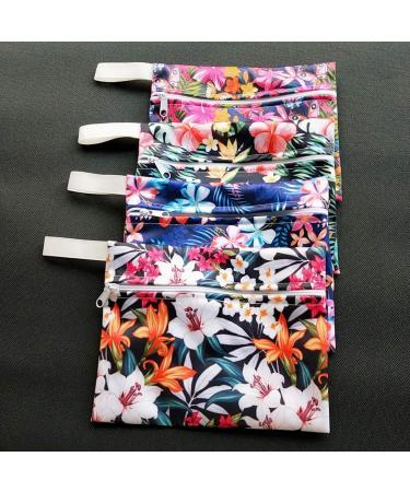 MissC2C 4pcs Waterproof Mini Wet Bags for Menstrual Pads & Liners - Multi-functional Use as Makeup Bags or Purse - Buy Online on GoSupps.com