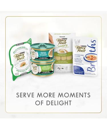 Fancy Feast Wet Cat Food Seafood Supper Pate - 85 g (24 pack) - Buy Online on GoSupps.com