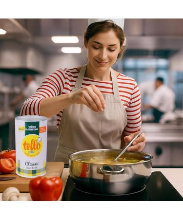 Buy Tellofix Classic Clear Broth - Versatile Low-Calorie Vegetable Broth - 900g Universal Spice Agent - Buy Online on GoSupps.com